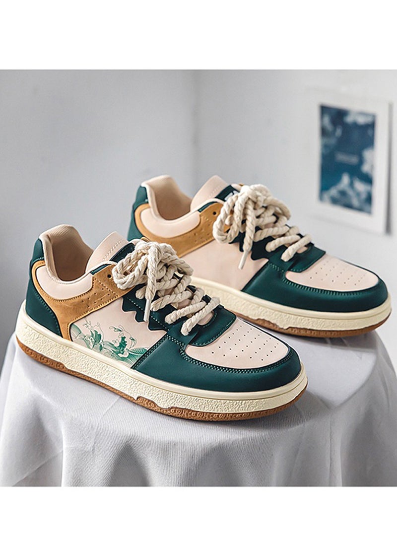 ETG - Versatile and Trendy Thick Sole Sports Sneakers，Non Slip Comfortable Walking Sneakers - Image 1
