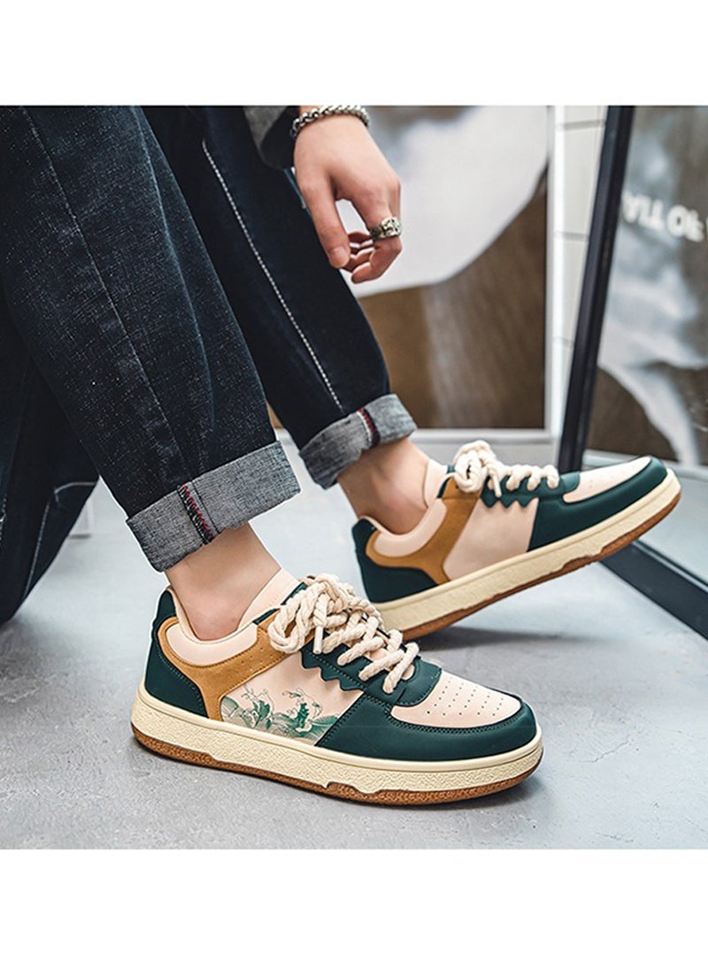 ETG - Versatile and Trendy Thick Sole Sports Sneakers，Non Slip Comfortable Walking Sneakers - Image 1