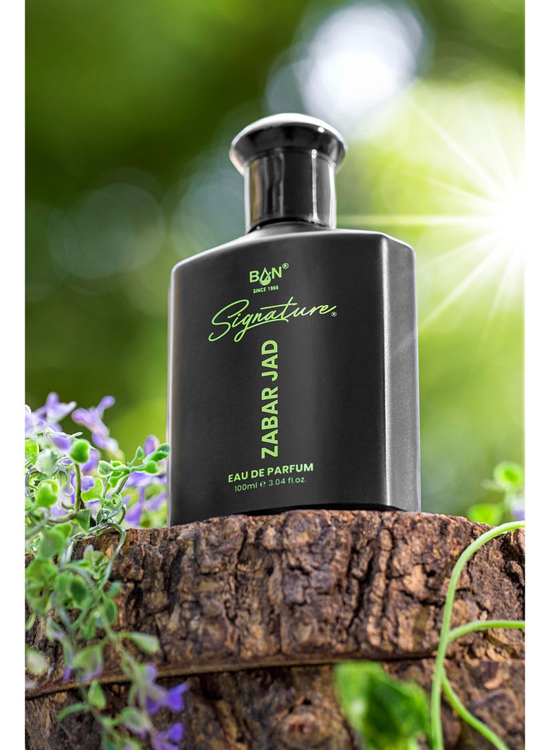 Signature ZabarJad Eau de Parfum for Men & Women Long Lasting Luxury Perfume, 100ml - Image 5