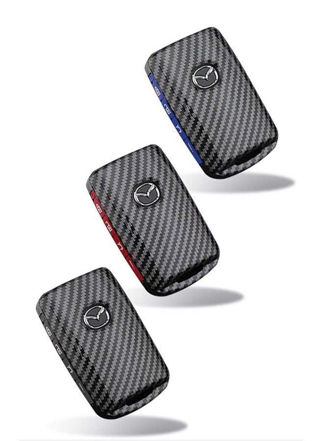 سيليكون مفتاح فوب غطاء الحالة ل 2019-2021 مازدا 3 هاتشباك CX4 CX5 CX8 CX9 CX30 مازدا 6 WAZSKE11D01 عالية الجودة السيارة مفتاح حماية القشرة - Image 5