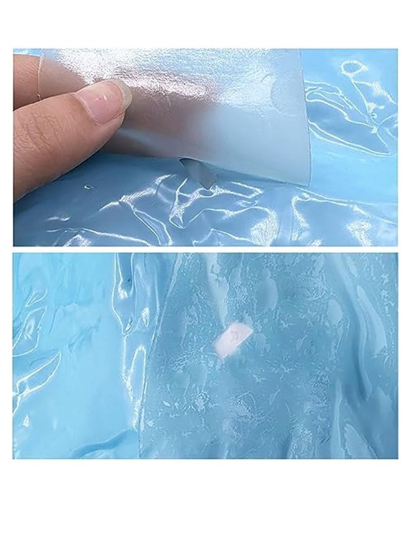 KASTWAVE TPU Pool Patch Repair Kit 7cm*200cm Waterproof Roll Inflatable Repair Patch Tape for Air Mattress Inflatable Tent Swimming Pool Bounce House Canvas Canopy Pool Floats Tubes Air Bed - Image 4