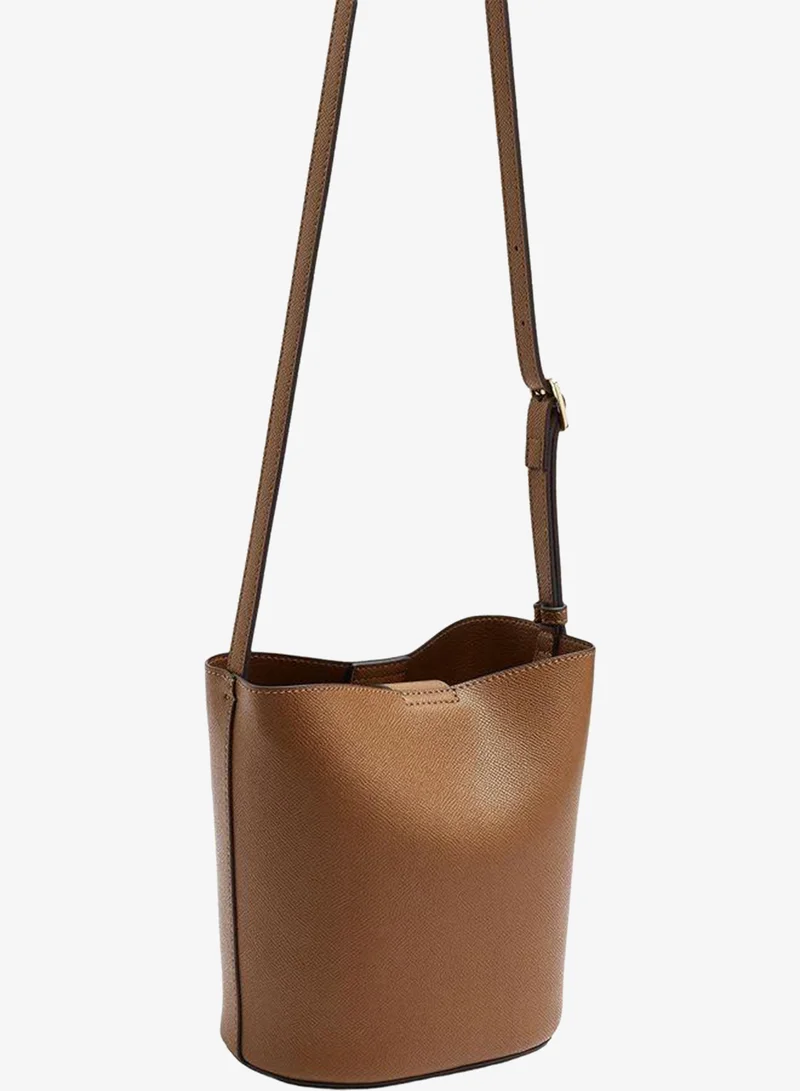 Parfois Brown Crossbody Bag With Texture And Removable Pouch for Women | Best Price UAE