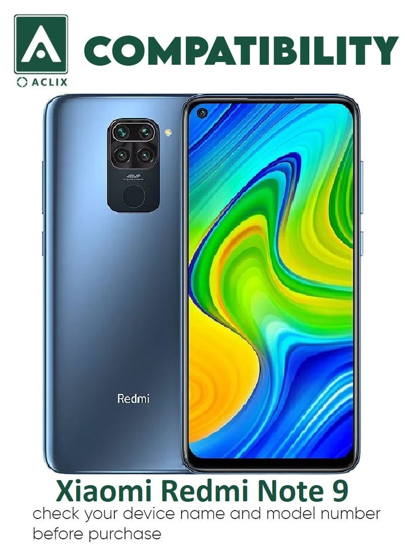 ACLIX Antistatic ESD Dustproof Premium Quality High Definition Tempered Glass Screen Protector Designed For Xiaomi Redmi Note 9 - Image 3