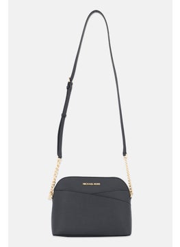 Michael Kors Women Hardware Logo Cross Body Bag 17,5 H x 21,5 L x 9 W cm, Black  - Image 2