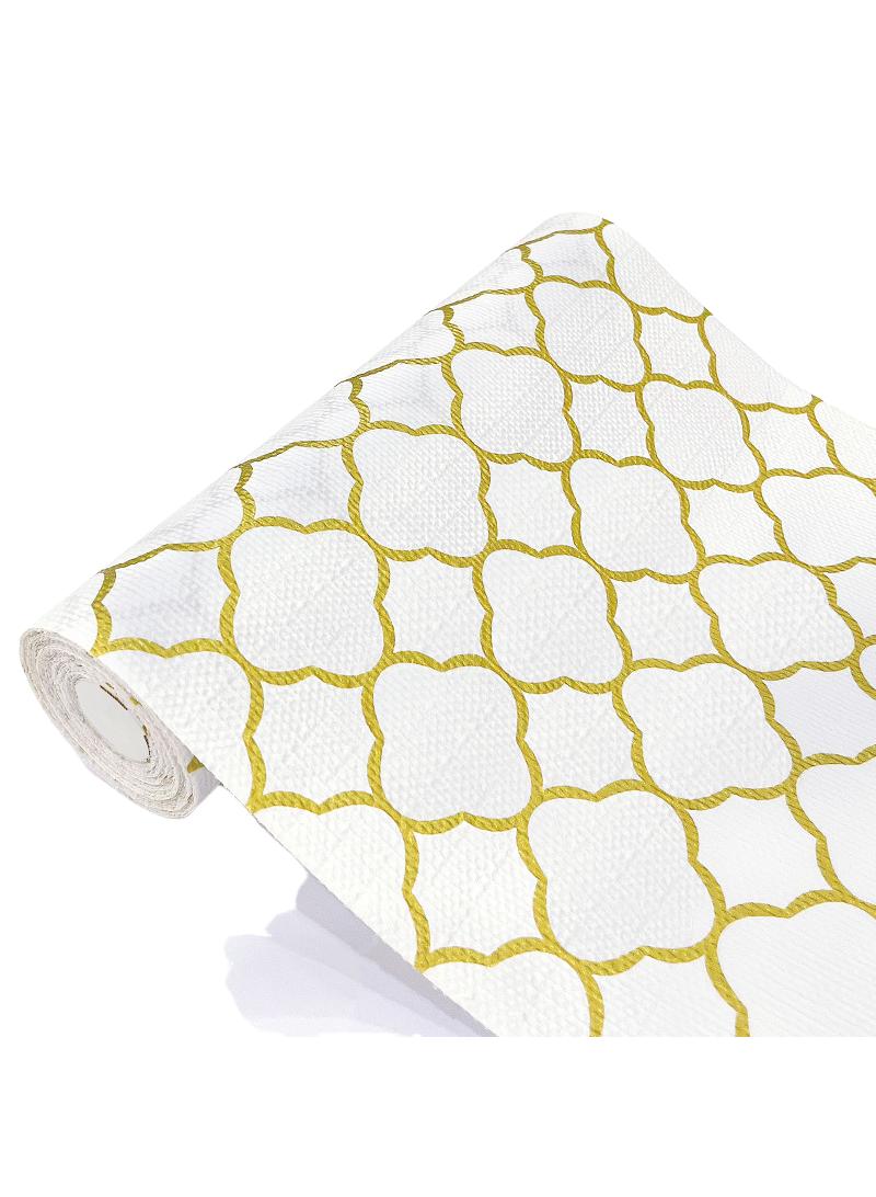 PVC Cabinet Mats Refrigerator Anti Slip Mats Waterproof And Oil Proof Mats Kitchen Drawer Storage Mats Dust Proof Mats Shelf Liners For Kitchen Cabinets Non Adhesive Cabinet Liner Non Slip Contact P - Image 1