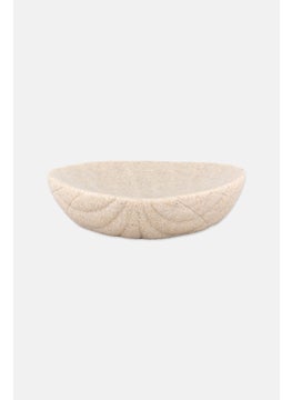 Muy Mucho Shell Soap Dish 12 x 11 x 3 cm, Off White  - Image 1