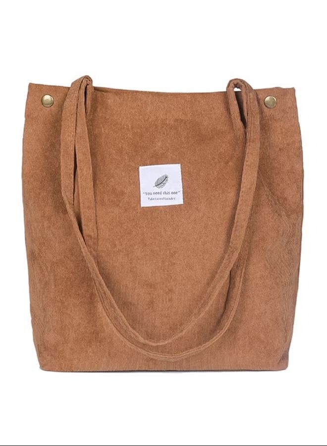 Stylish Canvas Bag Brown - Image 1