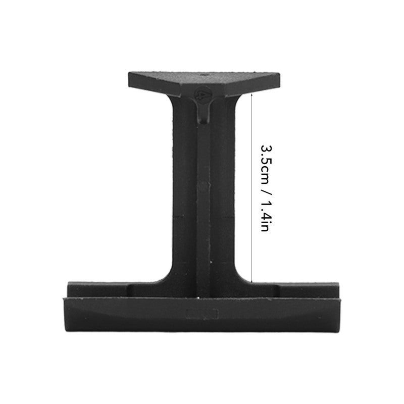 10PCS PV Panel Water Guide Clamp Pa66 Heat Resistant Anti Aging Solar Panel Drainage Clip for Outdoor 3.5cm / 1.4in - Image 3