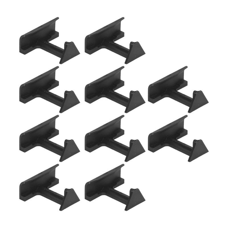 10PCS PV Panel Water Guide Clamp Pa66 Heat Resistant Anti Aging Solar Panel Drainage Clip for Outdoor 3.5cm / 1.4in - Image 1