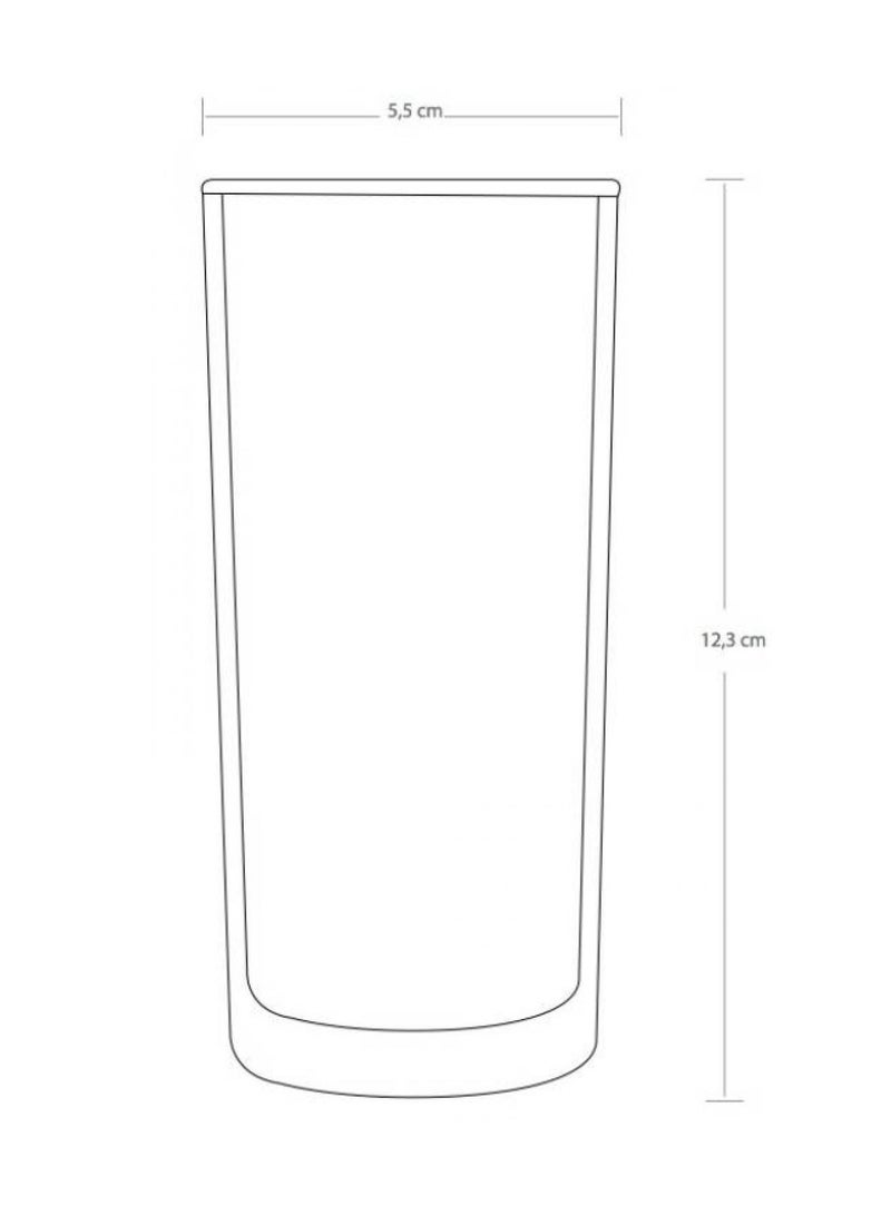 Pasabahce 6-Piece Istanbul Raki & Lemonade Glass Set 200 ml Clear - Image 5