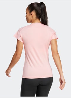 Adidas Aeroready Train Essentials Minimal Branding V-Neck T-Shirt  - Image 3