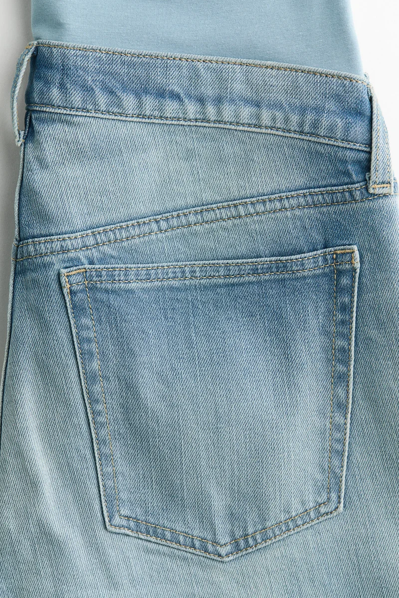 H&M  MAMA Slim Straight High Waist Jeans for Women | Best Price UAE