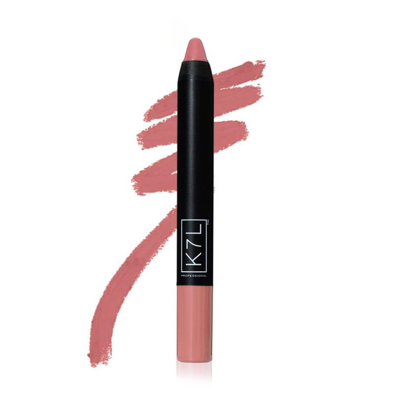 K7L Nude Pink Lipstick Crayon - Matte - Pink Cloud - Image 2