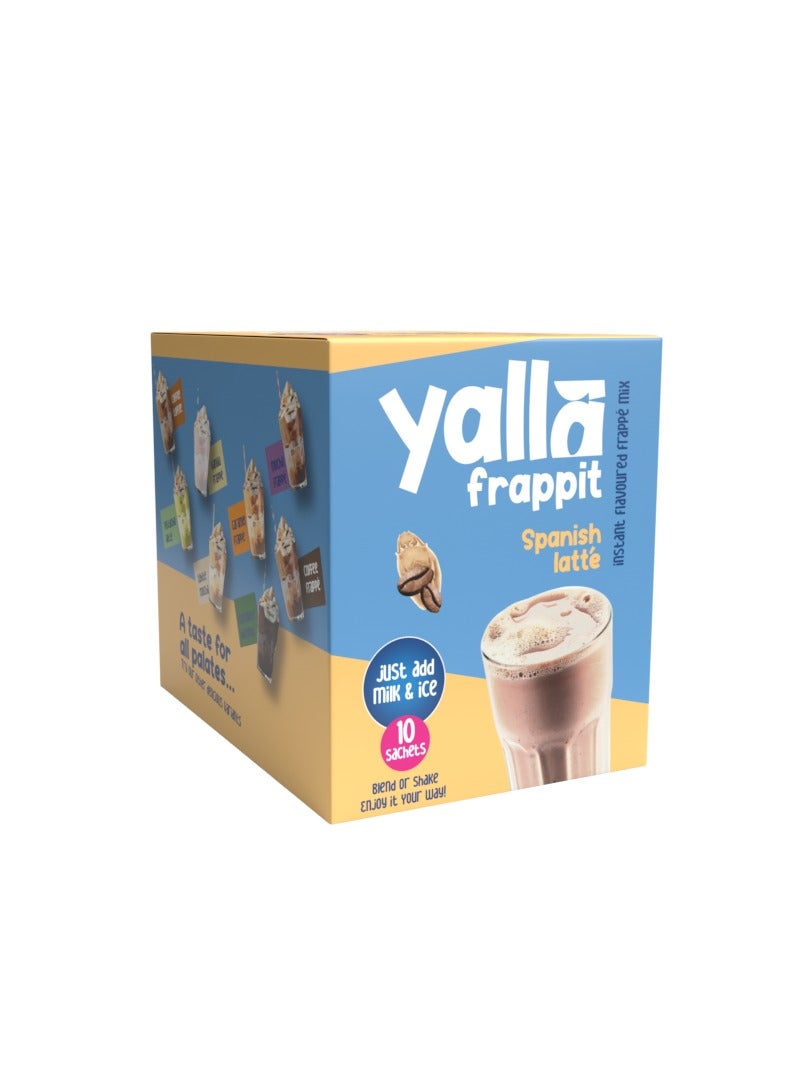 FRAPP IT FRAPP IT - Frappe Spanish Latte 35g - pack of 10 - Image 1