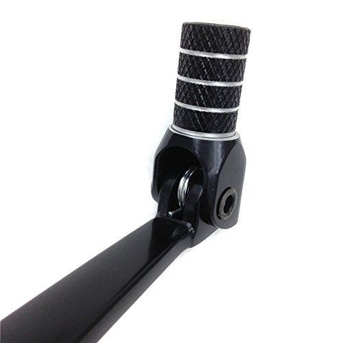 XKMT-Black Foldable Rear Brake Pedal Foot Lever Compatible with 2001-2005 Suzuki GSXR GSX-R 600/2000-2005 Suzuki GSXR GSX-R 750/2001-2004 Suzuki GSXR GSX-R 1000 [B00YWC4XI2] - Image 3