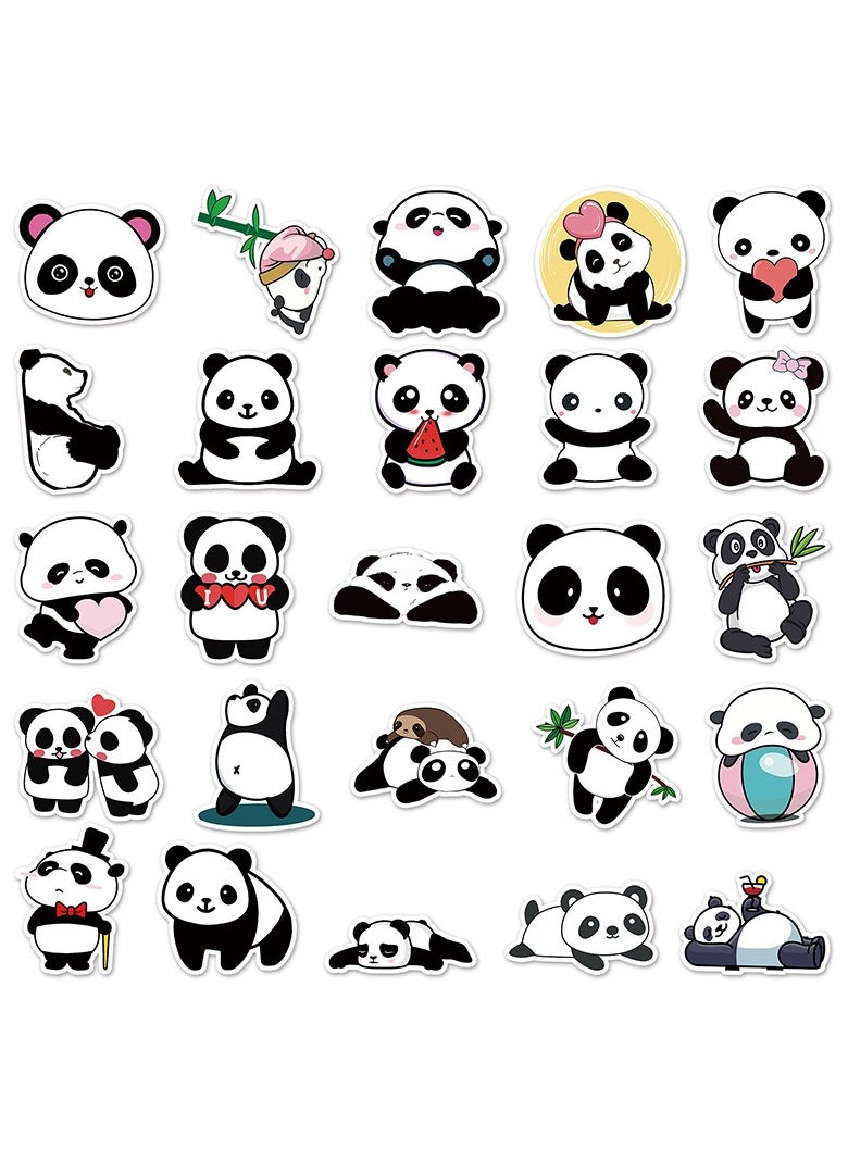 ORAINBOW Panda Stickers 50 Pcs Waterproof Decals for DIY Scrapbooks Laptop Bulk Water Bottle Stickers for Adults  - Image 4