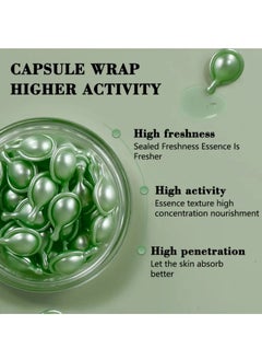 GUANJING Avocado Oil Facial Serum Capsules Brightening Deeply Moisturizing Collagen Essence Vitamins All Skin Types  - Image 5