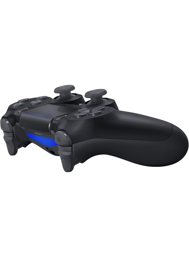 يد تحكم لاسلكية بلايستيشن دوال شوك 4 لجهاز PS4 – أسود | وحدة تحكم بلوتوث للألعاب مع لوحة لمس، مستشعر حركة، أزرار دقيقة، عصي تناظرية، سماعة مدمجة، بطارية قابلة لإعادة الشحن، ذراع ألعاب لاسلكي - Image 4
