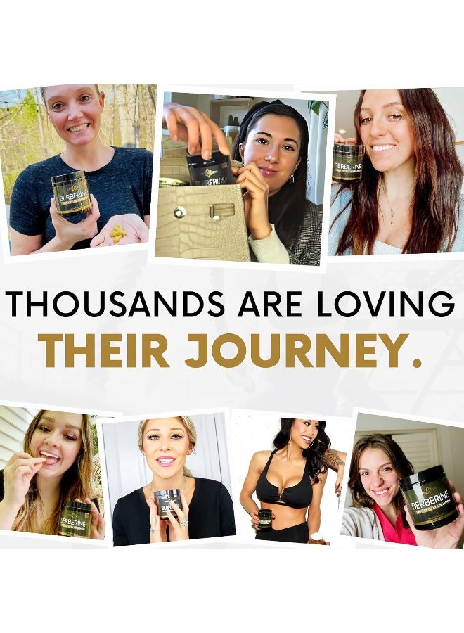 SIMPLE WONDERS Berberine 1200mg HCL Plus Ceylon Cinnamon Capsules - Blood Sugar & Immune Support Supplements, AMPK Metabolic Activator Complex, Glucose Metabolism, Cardiovascular & Insulin Support - Made in USA - Image 3