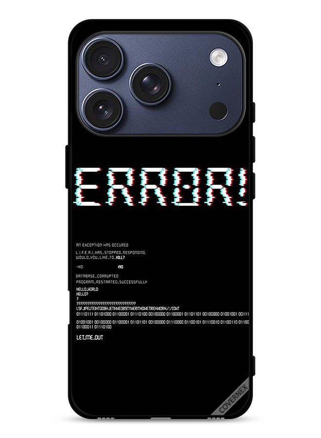 Covernex Apple iPhone 17 Pro Protective Case Cover Error - Image 1