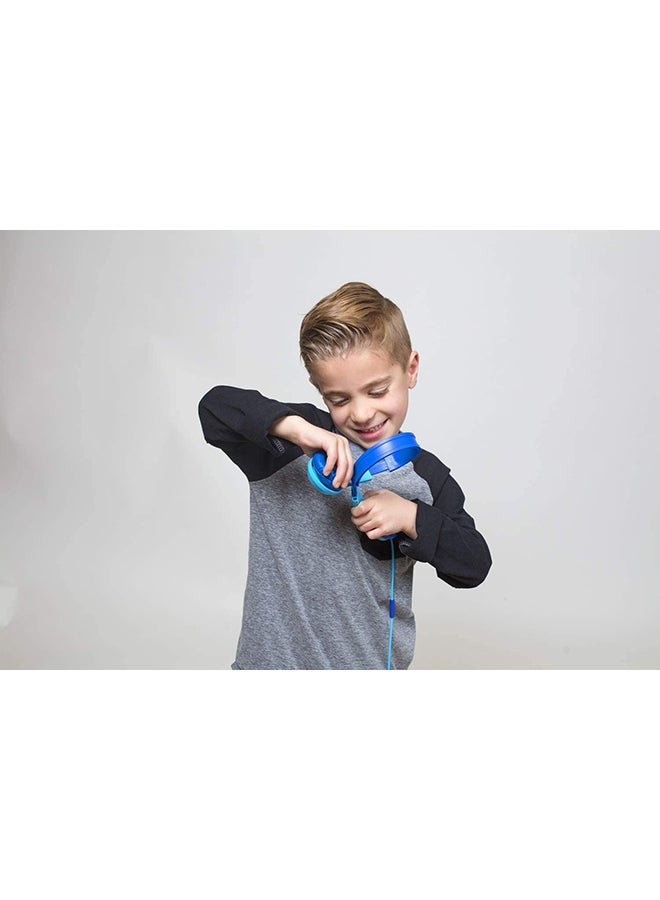 Motorola Over-Ear Wired Kids Headphones Blue - Image 5