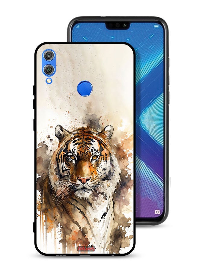 Tolwak Honor 8X Protective Case Cover Leopard Abstract Art - Image 1
