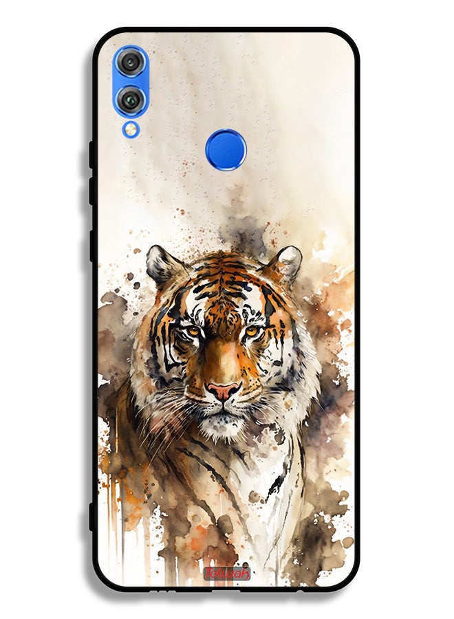 Tolwak Honor 8X Protective Case Cover Leopard Abstract Art - Image 2