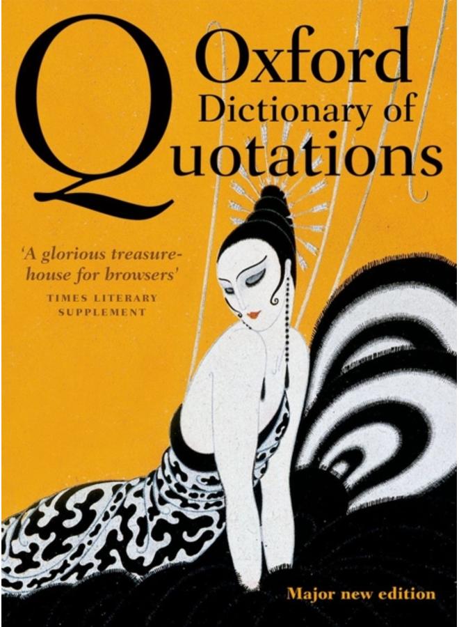 Oxford Dictionary of Quotations 