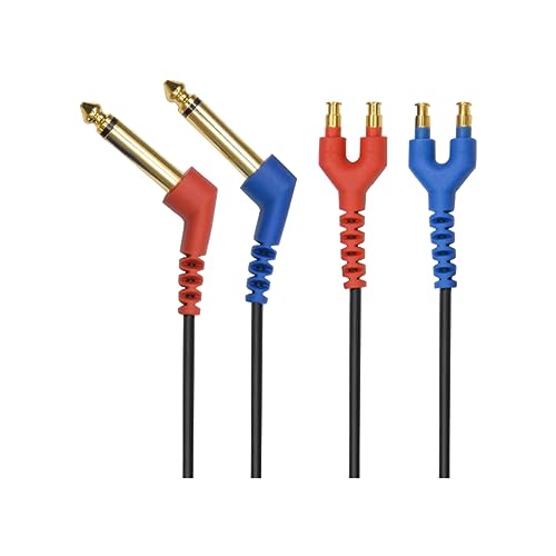 daily headset Audiometer Headphone Earphone Cable for TDH39 & DD45 Audiometric Headsets with Gold-Plated 2 x 6.35 mm Mono Jack, Length 2 Meter - Image 5