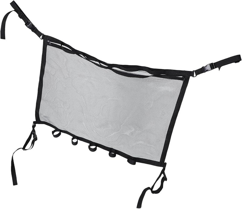 Universal Car Roof Storage Net Organizer For Fishing Rods SUVs Trucks Easy Installation - Image 1