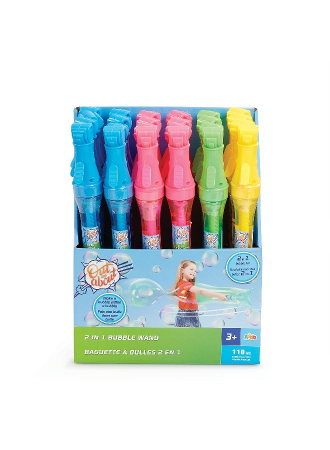 ADDO Out And About Bubble Wand Sword 118mL, Assorted 1 Piece (Color May Vary) Each Sold Separately - Image 3