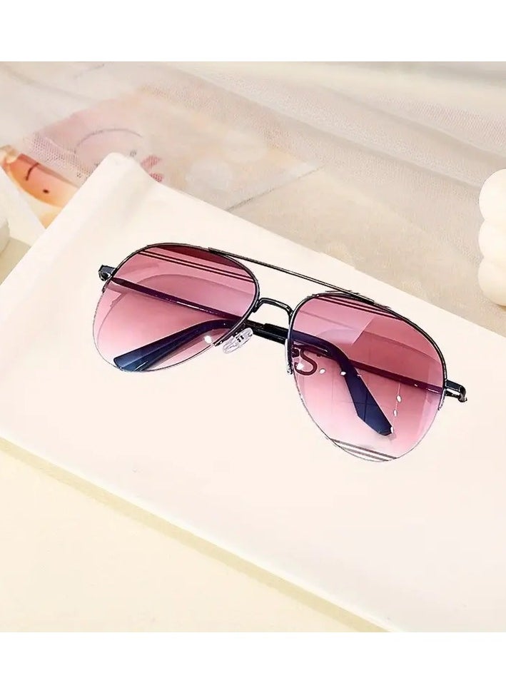 Ucanbe - Classic Half frame Sunglasses UV protection - Image 1