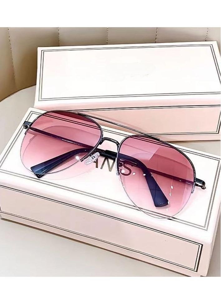 Ucanbe - Classic Half frame Sunglasses UV protection - Image 1
