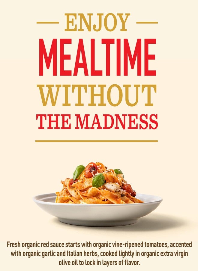 Bertolli Organic Marinara with Italian Herbs & Fresh Garlic Pasta Sauce, 24 oz. - Image 4