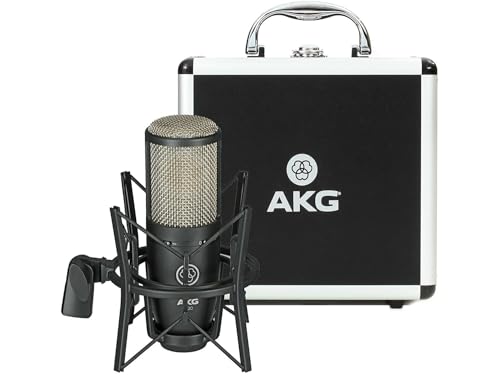 AKG Pro Audio P220 High-Performance Condenser Microphone, Great for Vocals, Guitar, Brass, and General Recording. XLR Wired Mic, for Studio or Stage. Black - Image 5