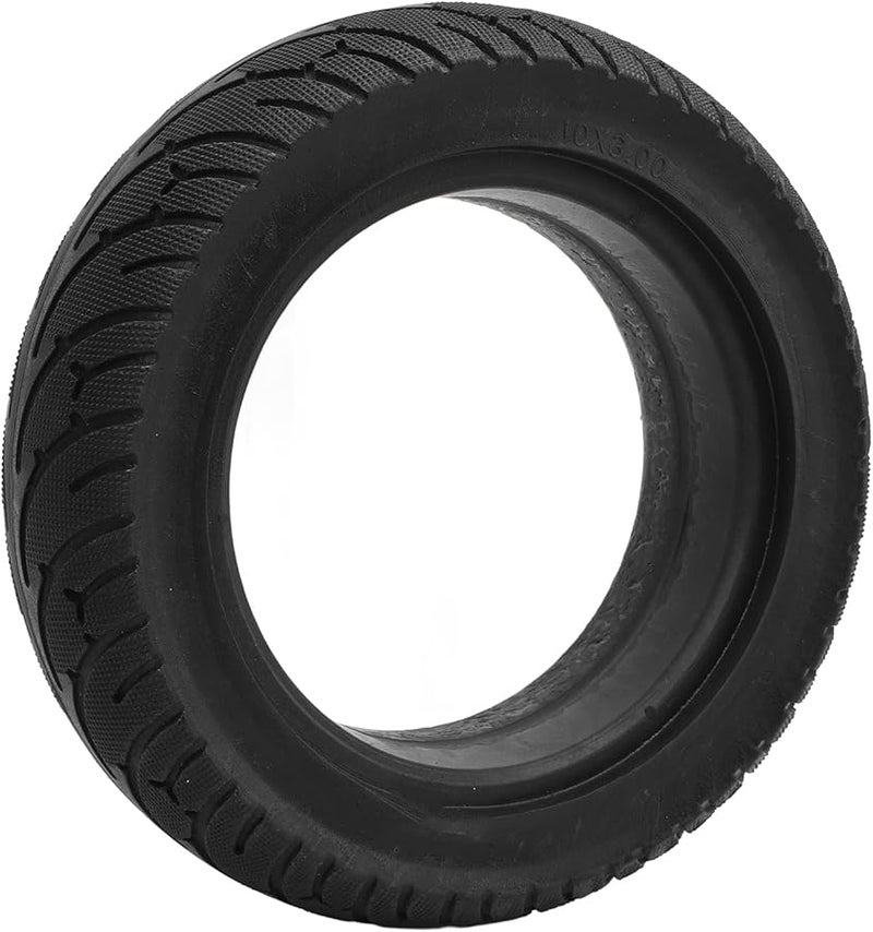 إطار سكوتر كهربائي 10 بوصة 3.0 مطاطي صلب بدون أنبوب مقاوم للانزلاق متين للاستبدال - Image 1