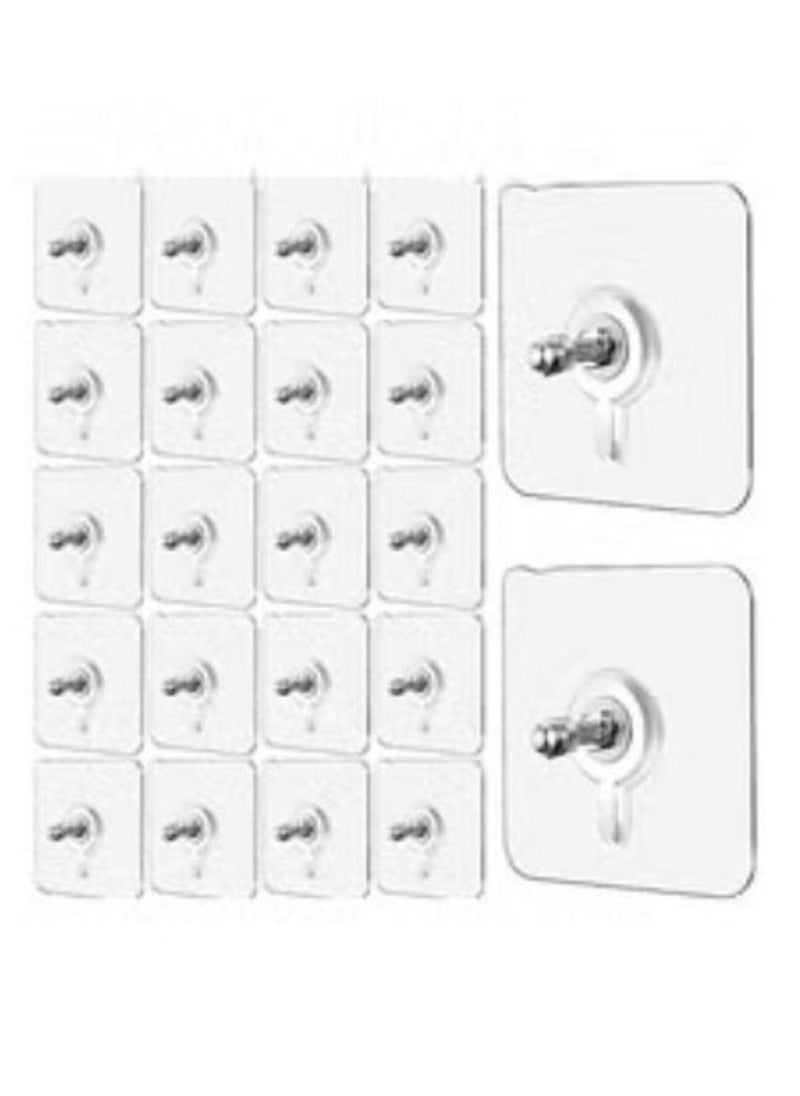 Self Adhesive Wall Hooks Screw Alternatives 20 Pieces 