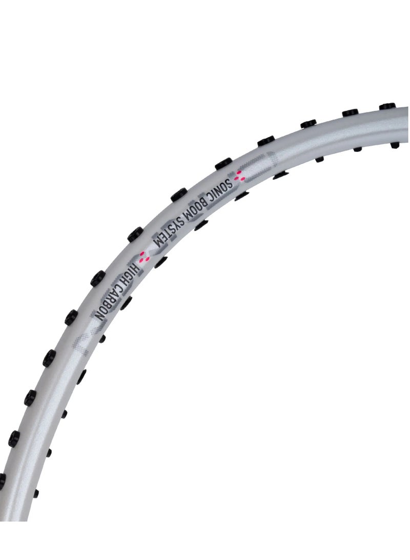 Li-Ning Axforce Light Cannon 4U Badminton Racket Unstrung (White) - Image 5