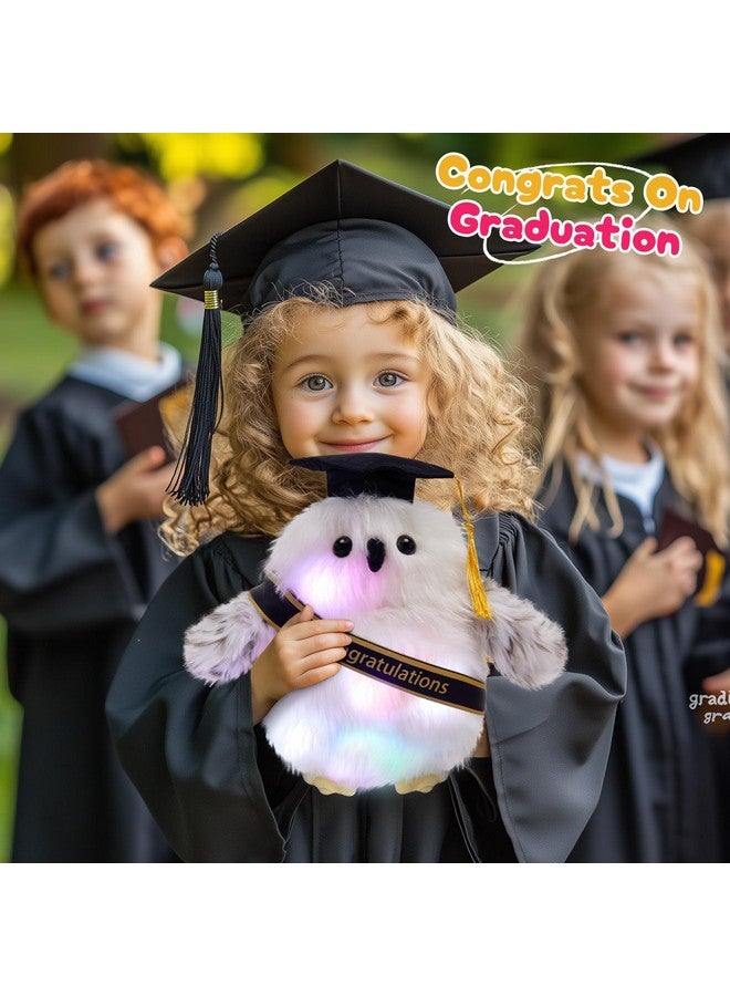 Funbase FunBase Graduation Light Up Stuffed Plush Owl Class of 2025 LED Night Light Glow Plush Stuffed Animal Graduation Cap with Tassel Reward Celebration Grad Gift(10 inch)  - Image 2