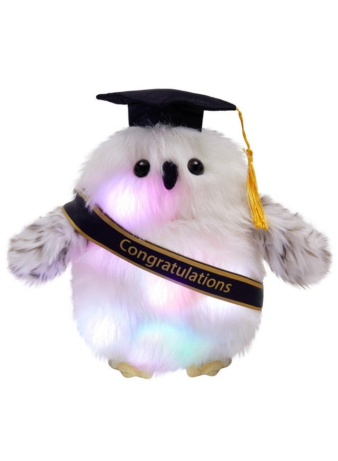 Funbase FunBase Graduation Light Up Stuffed Plush Owl Class of 2025 LED Night Light Glow Plush Stuffed Animal Graduation Cap with Tassel Reward Celebration Grad Gift(10 inch)  - Image 1