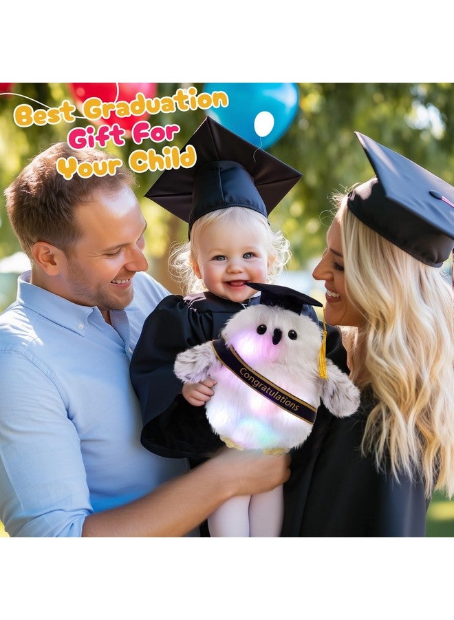 Funbase FunBase Graduation Light Up Stuffed Plush Owl Class of 2025 LED Night Light Glow Plush Stuffed Animal Graduation Cap with Tassel Reward Celebration Grad Gift(10 inch)  - Image 5
