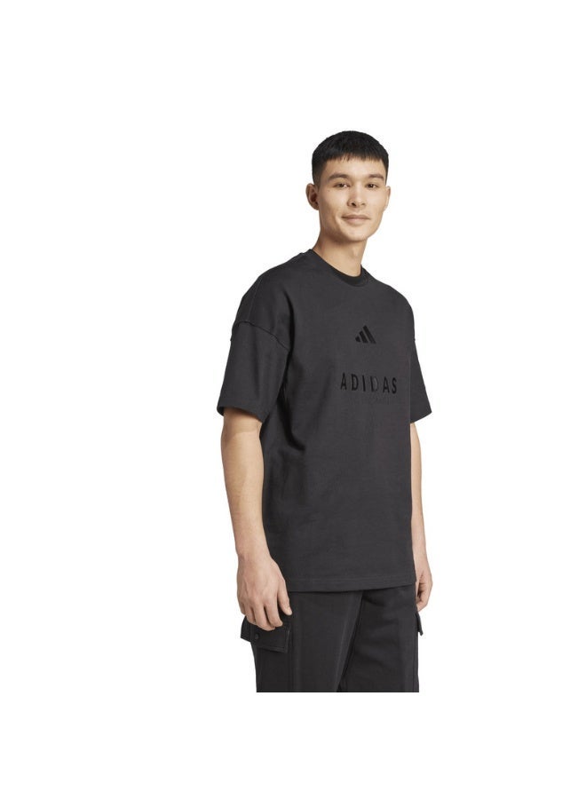 Adidas All Szn Embroidered Graphics T-Shirt - Image 4