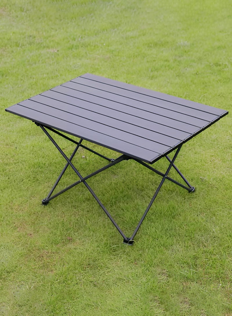 تايمي طاولة تخييم قابلة للطي مع حقيبة حمل، طاولة محمولة للتخييم والنزهات والرحلات والشواء والشاطئ والحديقة والسفر - 56×46×40 سم - Image 1