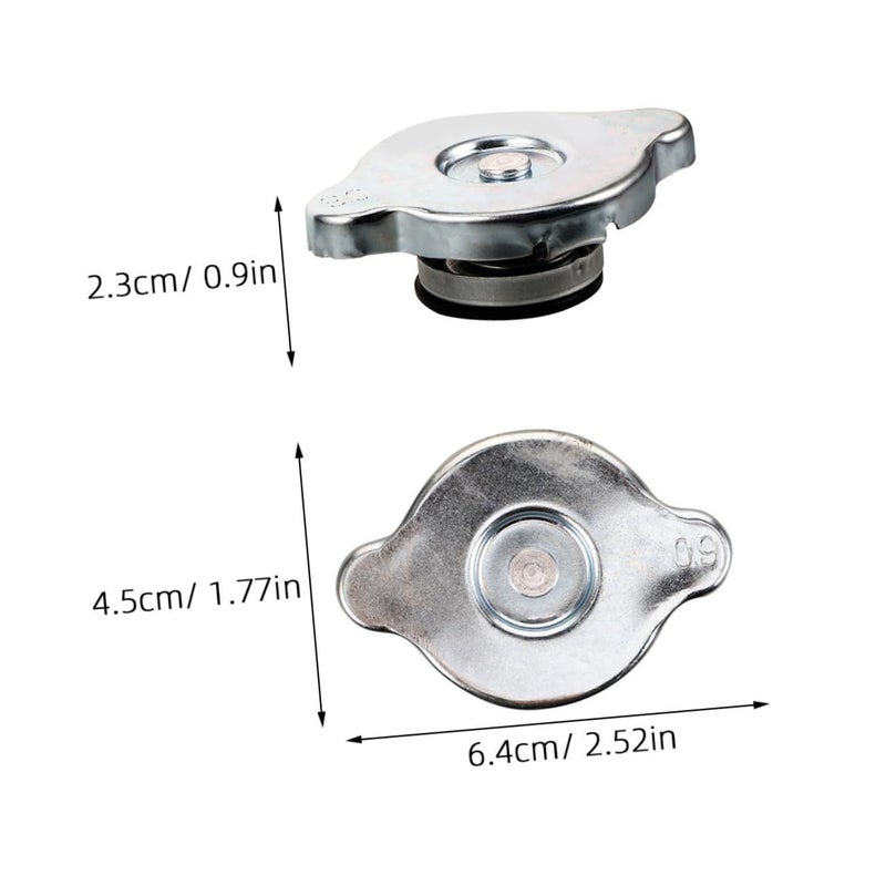 2 Pcs Bike Radiator Coolant Cap Antifreeze Tank Cover - Image 3