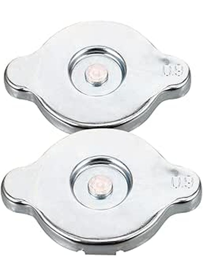 2 Pcs Bike Radiator Coolant Cap Antifreeze Tank Cover - Image 1