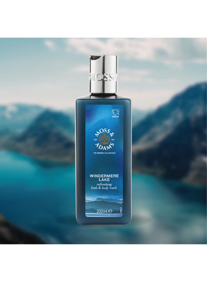 GROB Moss & Adams Windermere Lake refreshing for body wash & Shower Gel for Women and Men - 300ml| Soap-Free Bodywash| Smart Living Product - Image 3
