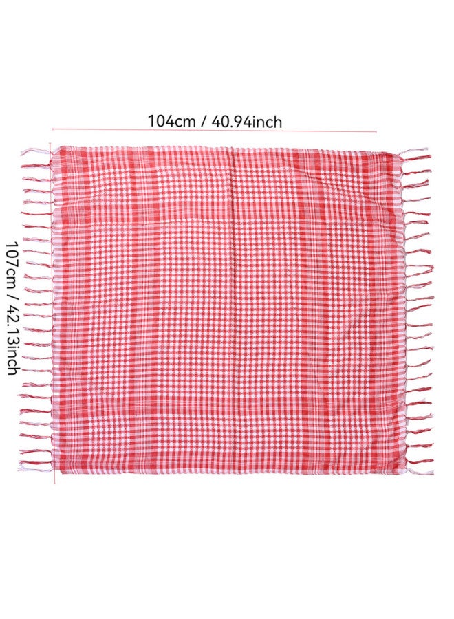 وشاح مربعات للرجال والنساء – من البوليستر الناعم للاستخدام اليومي والأنشطة الخفيفة - Image 2