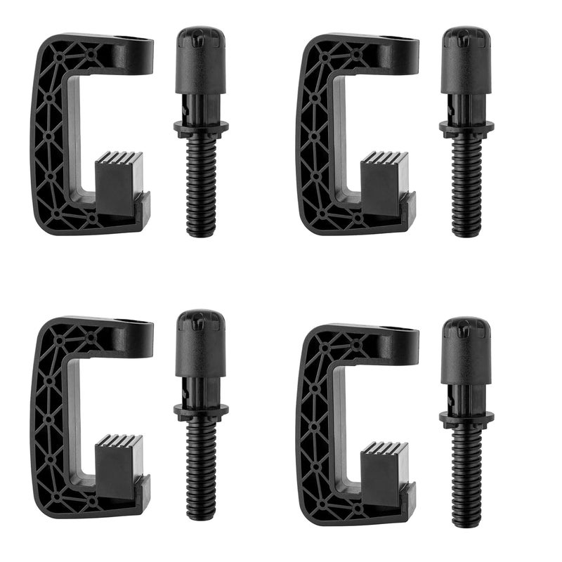 مشبك استبدال أبيض C مع براغي لعجلات السباق Logitech G25 وG27 وG29 وG920 وG923 وDFGT - Image 1