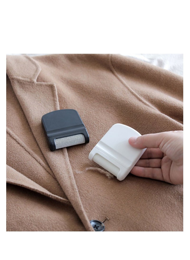 SYOSI Manual Ball Remover, Single Head Hair Trimming Lint Dust Cloth Dry Cleaning Brush Sweater Sticky Wool Device Clothing Hair Ball Trimmer Clothes and Pants Ball Remover Hair Removal Device - Image 1