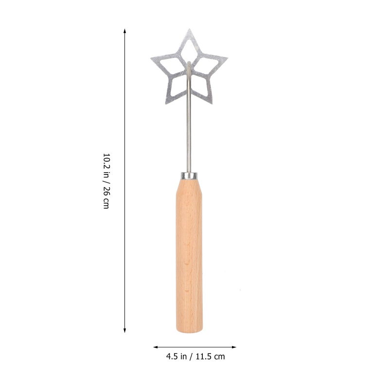Nonstick Aluminum Alloy Five Pointed Star Dough Mold with Handle for Home Kitchen Cooking - Image 3